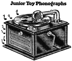 Junior Toy Phonographs Dover